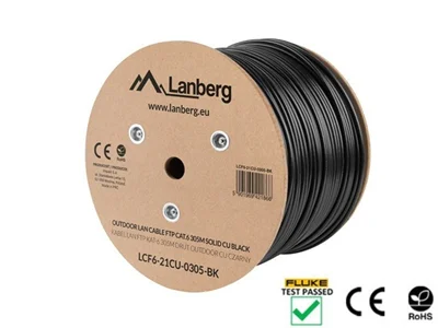 کابل شبکه لنبرگ Cat6 outdoor LCF6-21CU